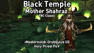 Mother Shahraz | Black Temple | World of Warcraft Classic TBC | Holy Priest PoV | How To Guide