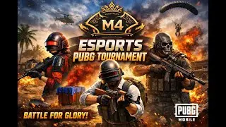 INSANE DAY 1 🔥 M4 Esports Tournament | 18 Teams Clash Ultimate Showdown #pubgmobile