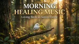🌿Beautiful Sunny Forest | Soothing Relaxing Calming Healing Music🌿 Heals the Mind, body and Soul🌿