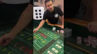 Pass line bet on the craps table explanation #crapsstrategy