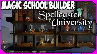 SPELLCASTER UNIVERSITY | Magic School Base Building Roguelike Game FULL RELEASE