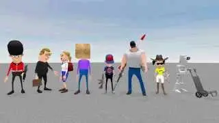 Creating 'Object' Characters in Muvizu