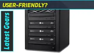BestDuplicator BD-LG-3T 3 Target 24x SATA DVD Duplicator with Built-in LG Burner