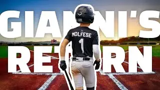 GIANNI'S RETURN TO THE FIELD