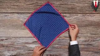 نحوه تا زدن دستمال کت ( 12 مدل مختلف )