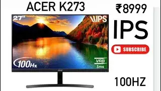 Acer K273 1080p full HD MONITOR