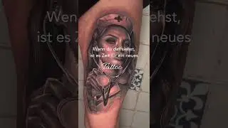Das ist dein Zeichen, dir ein neues Tattoo stechen zu lassen 🤍 . #tattoo #realistictattoo #anneschwa