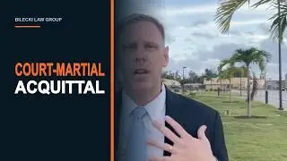Full Acquittal! Court Martial Lawyer Tim Bilecki Shares News!