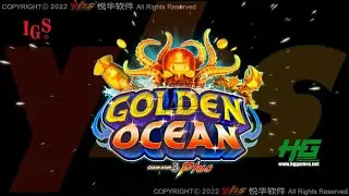 US Version IGS Original Ocean King 3 Plus Golden Ocean Fishing Game Software For Sale