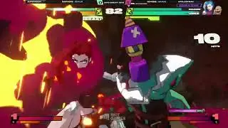 2XKO Evo25 Jinx rocket loop from anti air + fireworks