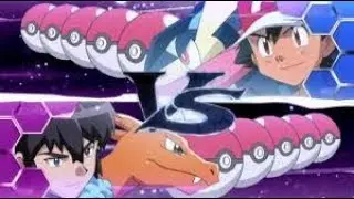 Pokemon ash vs alain [AMV] full battle HD