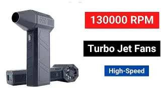 Best 130000 RPM Turbo Jet Fan Review | Powerful High-Speed Electric Air Blower On Aliexpress