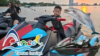 MINI VLOG Sore sore Main Jetski di pantai Ancol 