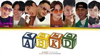 ALAMAT 'ABKD' Color Coded Lyrics