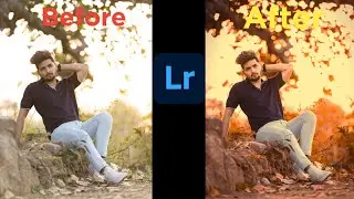 Lightroom Mobile dark brown tone Photo editing tutorial -Samim Editz