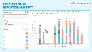 Как создавать пользовательские отчеты в HubSpot