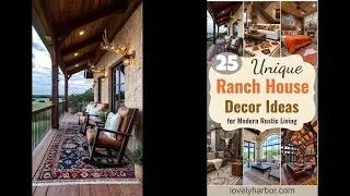 25 Chic Ranch House Decor Ideas for Modern Rustic Living