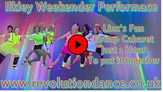 Revolution Dance Weekender Craiglands Hotel Ilkley, fun group cabaret learnt in just 1 hour June 24