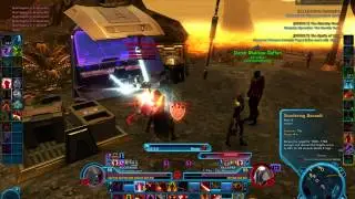 SWTOR Sith Juggernaut (Level 55) vs. (Level 55) Sith Marauder Dueling