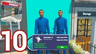 Supermarket Simulator Mobile | Gameplay Walkthrough Part 10 - Restocker 2