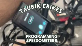 How to Program Speedometer for Taubik eBikes (Escape, Alps, Aspect, TL, 4T, Tour, and the Monaco)