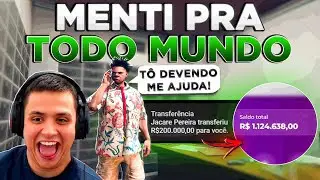 PAULINHO DEU GOLPE MILIONÁRIO ROUBANDO BANCO no GTA RP 😂 (Modder Clips)