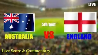 🔴Live Cricket Score AUS Vs ENG & Commentary | The Crowd Talk | Ashes Series