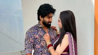 निशी और मेरा तीसरा करवाचौथ क्यों बना पहला करवाचौथ 🥹❤️ Shoot चल रहा है आज मैडम का 🤣❤️