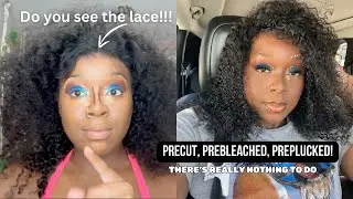 quick & easy BEGINNER FRIENDLY Wig Install | No Glue Needed! ft ISEE HAIR from Amazon 🤯