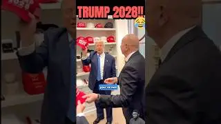 Президент Трамп троллит ненавистников с помощью кепок с надписями &laquo;2028&raquo; и &laquo;Еще 4 года&raquo;!
