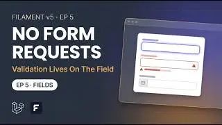 Build a Laravel Admin Panel with Filament v5 | Ep 5: Form Fields & Validation