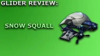 Snow Squall Glider Review + Sound Showcase! ~ Fortnite Battle Royale