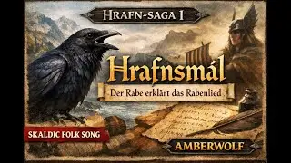 Hrafnsm&aacute;l &mdash; Der Rabe erkl&auml;rt das Rabenlied | Skaldic Folk Song | AMBERWOLF