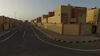 تصوير جوى لمشروع اسكان الشنان بمنطقة حائل تنفيذ مؤسسة عبدالمحسن ناصر الدرسونى وبنية تحتية شركة الخضر