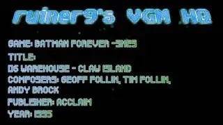 Batman Forever -SNES OST 06 Warehouse - Claw Island