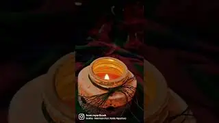 DIY old face cream bottle to beautiful Diya 🪔.