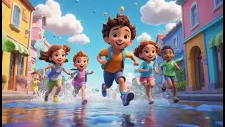 Rain Rain Go Away | Soft Cloud Day | English Nursery Rhyme | Baby Songs | Kids Music