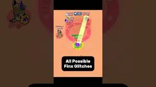 Secret Finx Glitches ☠️‼️ #brawlstars #brawlstarsshorts