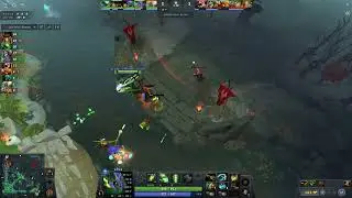 Как играть на центральной линии viper (Mo13ei) против primal beast - Dota 2