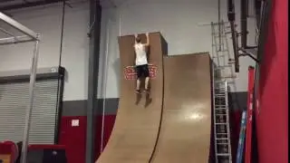 14 foot warped wall - no approach run