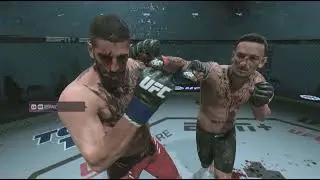 EA SPORTS UFC 5 rank 20 technical brawl