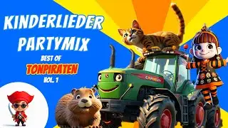 Kinderlieder Mix - Best of Tonpiraten Vol. 1 - Die besten Kinderparty-Hits mit Text