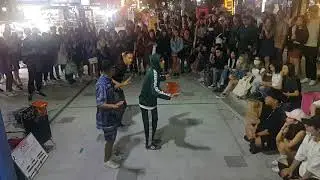 [하람꾼☆즉석게스트] 세계적인 얼반댄스팀 ☆QUICK CREW (퀵크루)☆ 홍대버스킹 20170925월 [HONGDAE KPOP STREET DANCE BUSKING]
