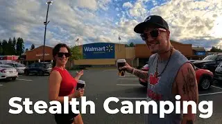 Stealth Camping At Walmart