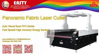 Panoramic Fabric Laser Cutter | Laser Cutting Machine for fabrics textiles garment |Easty PFC cutter