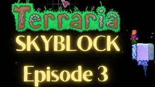 Shimmer Skyblock - Episode 3: NPCs| Unveiling Skyblock Challenges in Terraria!