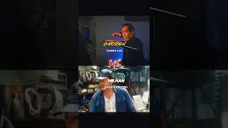 Chozen vs Mr.Han from cobra kai #cobrakai #karatekid #vs #chozentoguchi #mrhan #nocopyright