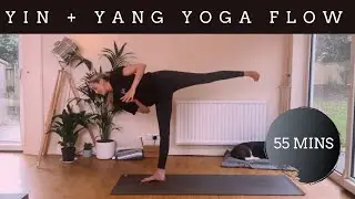 55 Minute Awakening Yoga Flow | Yin + Yang Feel Good Flow