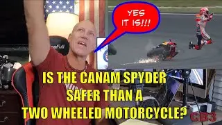 CANAM SPYDER БЕЗОПАСНЕЕ, чем ДВУХКОЛЕСНЫЙ ТРАНСПОРТ!!!