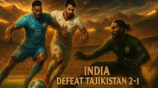 India&rsquo;s Epic 2-1 Win Over Tajikistan in CAFA Nations Cup 2025: Heroes Rise! @Mightypodcast 